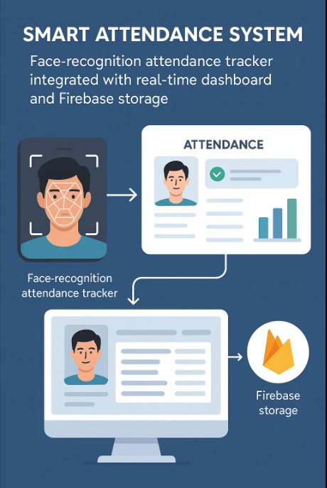 Screenshot of Smart Attendance System project